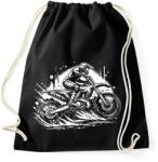 printfashion Motocross - Sportzsák, Tornazsák - Fekete (16734019)
