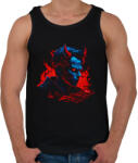 printfashion Devil design - Férfi atléta - Fekete (12149476)