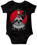 printfashion Holló és koponya - Baba Body - Fekete (5548959)