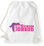 printfashion Otthonom Borsod - Sportzsák, Tornazsák - Fehér (2045165)