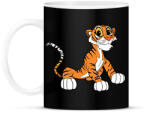 printfashion Cute Tiger - Bögre - Fekete (2359274)