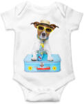 printfashion Jack Russel póló - Baba Body - Fehér (1331571)