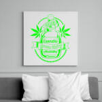 printfashion A zöld tündér itala - Vászonkép - Fehér (6620833)