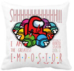 printfashion Among us - I am the greatest impostor - Párnahuzat, Díszpárnahuzat - Fehér (4245912)