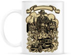 printfashion Gengszter - Bögre - Fehér (787530)