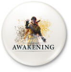 printfashion Unknown 9 Awakening - Kitűző, hűtőmágnes - Fehér (16818949)