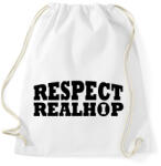 printfashion Respect - Sportzsák, Tornazsák - Fehér (7512481)