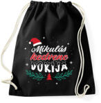 printfashion Mikulás kedvence - Szakmával - Sportzsák, Tornazsák - Fekete (9622288)