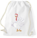 printfashion Pulyka - Sportzsák, Tornazsák - Fehér (13010125)