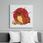 printfashion Baba vidra - Vászonkép - Fehér (6640652)