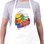 printfashion Szörfös - Kötény - Fehér (13241537)