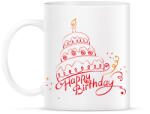 printfashion Boldog Születésnapot! - Bögre - Fehér (789703)