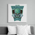 printfashion Predator Gym - Vászonkép - Fehér (6624111)
