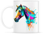 printfashion Színes ló - Bögre - Fehér (13647754)