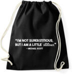 printfashion I'm not superstitious - WHITE - Sportzsák, Tornazsák - Fekete (7502766)