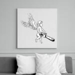 printfashion cupido - Vászonkép - Fehér (6632207)