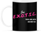 printfashion Joe Exotic - Bögre - Fekete (2534210)