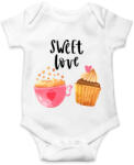printfashion Édes szerelem - Baba Body - Fehér (1332342)