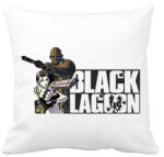 printfashion Black Lagoon - Párnahuzat, Díszpárnahuzat - Fehér (2859302)
