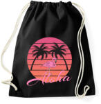 printfashion Aloha - Sportzsák, Tornazsák - Fekete (4739649)