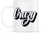 printfashion Crazy - Bögre - Fehér (1490158)