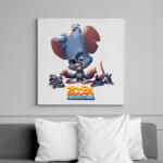 printfashion Zooba - Louie - Vászonkép - Fehér (6635607)