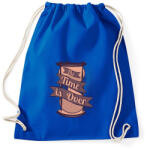 printfashion Az idő lejárt - Sportzsák, Tornazsák - Bright royal (202706)