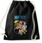 printfashion One piece csapat - Sportzsák, Tornazsák - Fekete (14212151)