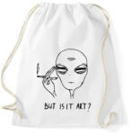 printfashion Ufo art - Sportzsák, Tornazsák - Fehér (1880986)