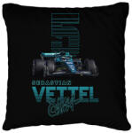 printfashion Sebastian Vettel - Párnahuzat, Díszpárnahuzat - Fekete (11971428)