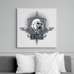 printfashion King of the Hood - Vászonkép - Fehér (6635990)