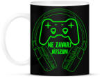 printfashion ne zavarj játszom - Bögre - Fekete (6046516)