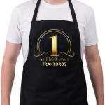 printfashion Az első számú traktoros - Arany - Kötény - Fekete (6598236)