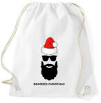 printfashion BEARDED CHRISTMAS - Sportzsák, Tornazsák - Fehér (10019819)