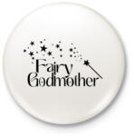 printfashion Fairy Godmother - Kitűző, hűtőmágnes - Fehér (16552966)
