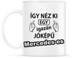 printfashion Így néz ki egy igazán jóképű Mercedeses - Bögre - Fehér (5371349)
