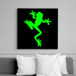 printfashion Béka - Vászonkép - Fekete (16483090)