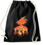 printfashion SonGoku holiday - Sportzsák, Tornazsák - Fekete (872309)