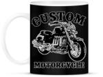 printfashion custom motorcycle - Bögre - Fekete (11596700)