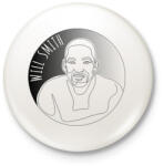 printfashion Will Smith - Vonalas - Kitűző, hűtőmágnes - Fehér (7295858)