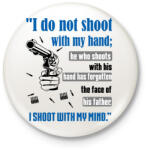 printfashion THE DARK TOWER2 - Kitűző, hűtőmágnes - Fehér (12422920)