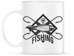 printfashion horgász - Bögre - Fehér (15815390)
