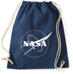 printfashion Fehér Nasa logo - Sportzsák, Tornazsák - Sötétkék (4248948)