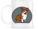 printfashion Corgi mindenek felett - Bögre - Fehér (2536119)