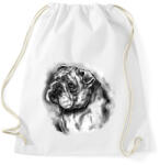 printfashion angol bulldog - Sportzsák, Tornazsák - Fehér (5702872)