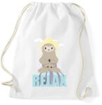 printfashion Relax Alpaca - Sportzsák, Tornazsák - Fehér (5331045)