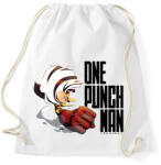 printfashion One Punch Man - Sportzsák, Tornazsák - Fehér (2850514)