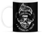 printfashion A szakáll nem szúr - Fehér - Bögre - Fekete (6838056)