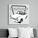printfashion trabant - Vászonkép - Fehér (9287273)