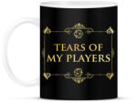 printfashion Tears of my Players (fekete) - Bögre - Fekete (2674591)